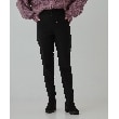 シューラルー(SHOO・LA・RUE)の【洗える/SS-3L】あったか裏起毛 ストレッチ テーパードパンツ13