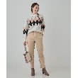 シューラルー(SHOO・LA・RUE)の【洗える/SS-3L】あったか裏起毛 ストレッチ テーパードパンツ7