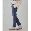 シューラルー(SHOO・LA・RUE)の【洗える/SS-3L】あったか裏起毛 ストレッチ テーパードパンツ2
