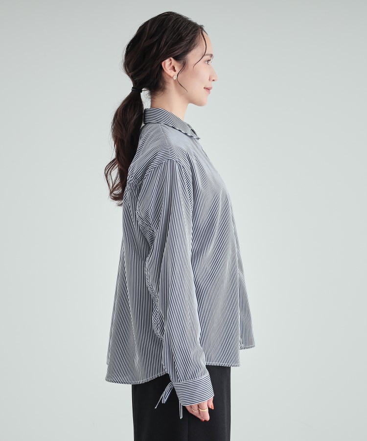 シューラルー(SHOO・LA・RUE)の【S-LL】1枚で主役になる バックシャーリングシャツ23