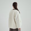 シューラルー(SHOO・LA・RUE)の【S-LL/リバーシブル】首まわりすっきり ボア×キルト ノーカラーブルゾン2