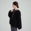シューラルー(SHOO・LA・RUE)の【S-LL/リバーシブル】首まわりすっきり ボア×キルト ノーカラーブルゾン9
