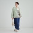 シューラルー(SHOO・LA・RUE)の【S-LL/リバーシブル】首まわりすっきり ボア×キルト ノーカラーブルゾン20