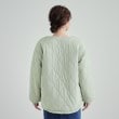 シューラルー(SHOO・LA・RUE)の【S-LL/リバーシブル】首まわりすっきり ボア×キルト ノーカラーブルゾン30