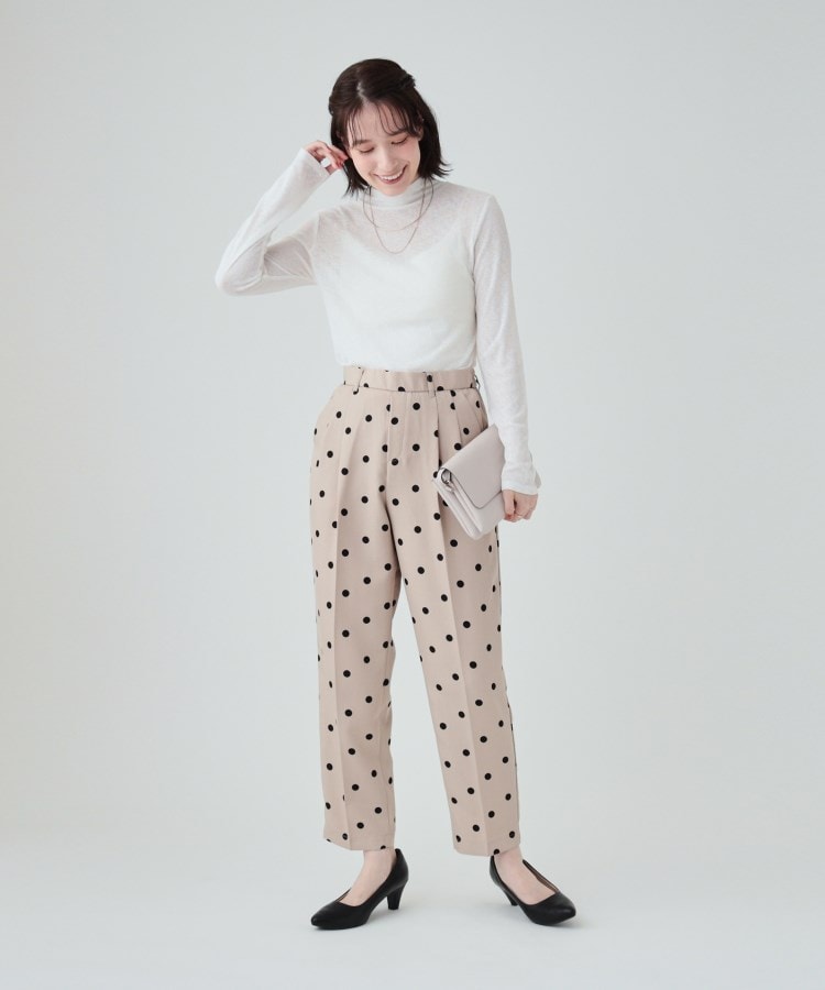 シューラルー(SHOO・LA・RUE)のレイヤードスタイルにも シアーインナー3