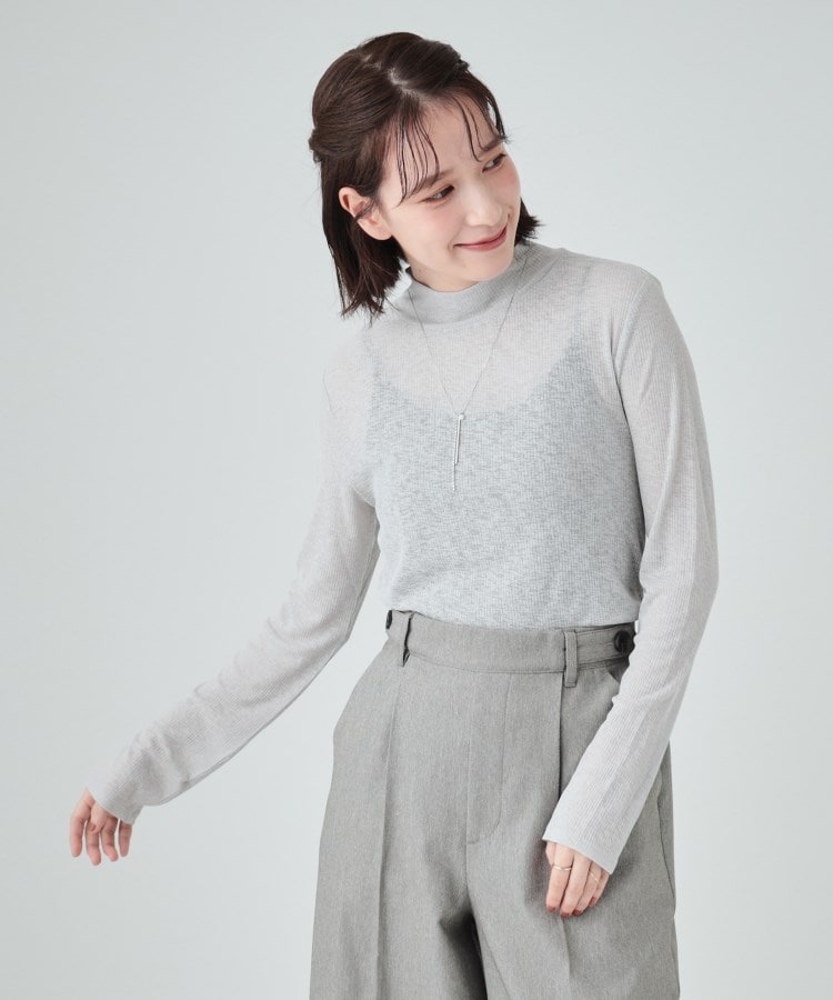 シューラルー(SHOO・LA・RUE)のレイヤードスタイルにも シアーインナー9