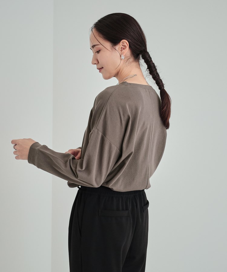 シューラルー(SHOO・LA・RUE)の【体型カバー】裾切り替えトップス10