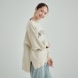 シューラルー(SHOO・LA・RUE)の【洗える/S-LL/ちくちくしにくい】優しい風合いのロゴニット11