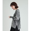 シューラルー(SHOO・LA・RUE)の【洗える/S-LL/ちくちくしにくい】優しい風合いのロゴニット4