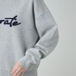 シューラルー(SHOO・LA・RUE)の【洗える/S-LL/ちくちくしにくい】優しい風合いの もこもこロゴニット13