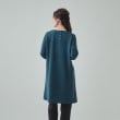 シューラルー(SHOO・LA・RUE)の【S-LL/体型カバー】お袖ストライプ Aライン チュニックワンピース2
