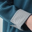シューラルー(SHOO・LA・RUE)の【S-LL/体型カバー】お袖ストライプ Aライン チュニックワンピース4