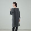 シューラルー(SHOO・LA・RUE)の【S-LL/体型カバー】お袖ストライプ Aライン チュニックワンピース6