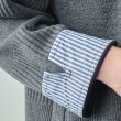 シューラルー(SHOO・LA・RUE)の【S-LL/体型カバー】お袖ストライプ Aライン チュニックワンピース8