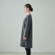 シューラルー(SHOO・LA・RUE)の【S-LL/体型カバー】お袖ストライプ Aライン チュニックワンピース14