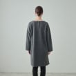 シューラルー(SHOO・LA・RUE)の【S-LL/体型カバー】お袖ストライプ Aライン チュニックワンピース15