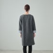 シューラルー(SHOO・LA・RUE)の【S-LL/体型カバー】お袖ストライプ Aライン チュニックワンピース23