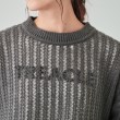 シューラルー(SHOO・LA・RUE)の【S-LL/2点セット】大人の抜け感 モヘヤ調メッシュニット＋ロゴT17