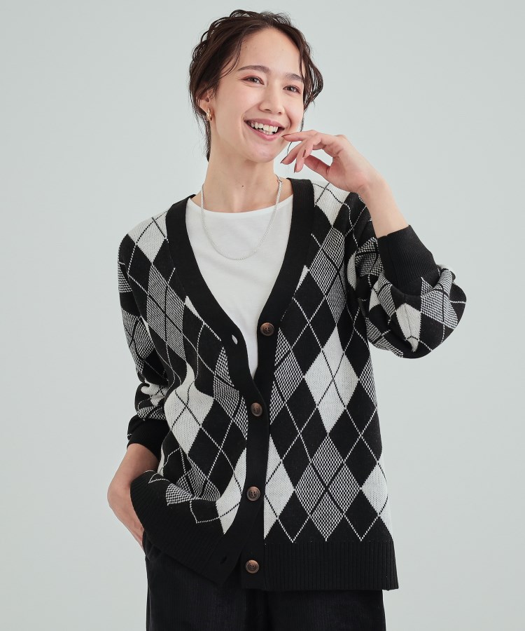 ブークレーコンビカーディガン|allureville OFFICIAL SITE