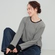 シューラルー(SHOO・LA・RUE)の【洗える】一枚でもインナーでも やわらか起毛長袖トップス オフホワイト(303)