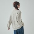 シューラルー(SHOO・LA・RUE)の【洗える/毛玉レス】ほっこり柔らか　ゆるっともちもちケーブルニット14