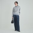 シューラルー(SHOO・LA・RUE)の【S-LL/洗える/毛玉レス】クラシカルな柄が目を惹く プチハイネックニット9