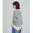 シューラルー(SHOO・LA・RUE)の【洗える/毛玉レス】インせず着られる　大人の抜け感　バックスリットニット19