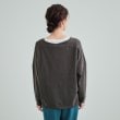 シューラルー(SHOO・LA・RUE)の【2点セット】着回しいろいろ Vネックドロップショルダーニット＋ロンTセット16