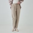 シューラルー(SHOO・LA・RUE)の【S-LL】ウールライクで高見え やわらかイージーテーパードパンツ9