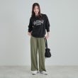 シューラルー(SHOO・LA・RUE)の【S-LL/高レビュー】すっきり見えが叶う プリーツジャカード セミワイドパンツ11
