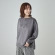 シューラルー(SHOO・LA・RUE)の【S-LL】なめらかスウェード調トップス9
