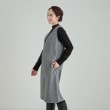 シューラルー(SHOO・LA・RUE)の大人上品な ウール調Vネックジャンドレ6