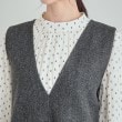 シューラルー(SHOO・LA・RUE)の大人上品な ウール調Vネックジャンドレ18