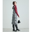 シューラルー(SHOO・LA・RUE)の大人上品な ウール調Vネックジャンドレ9