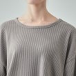 シューラルー(SHOO・LA・RUE)の【高レビュー/洗える/S-LL】楽して隠して体型カバー お袖切り替えトップス16