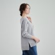 シューラルー(SHOO・LA・RUE)の【S-LL/洗える/静電気軽減】アウトでも決まる もちもち ボートネック風ニット6