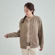 シューラルー(SHOO・LA・RUE)の【S-LL】ゆったりと軽やかに やわらかスウェード調カーディガン9