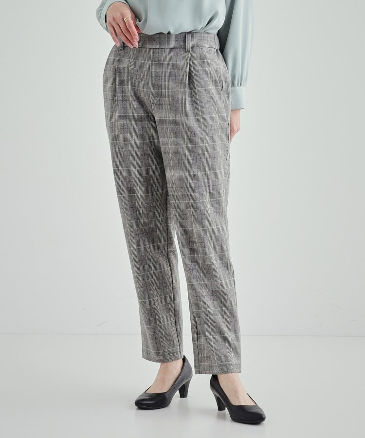 シューラルー(SHOO・LA・RUE)の【洗える】あったか両面起毛テーパードパンツ9