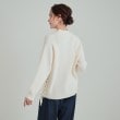 シューラルー(SHOO・LA・RUE)の【洗える/静電気軽減】ちくちくしにくい レースアップ畦編みニット6