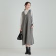 シューラルー(SHOO・LA・RUE)の【体型カバー】ケーブル柄の縦ラインですっきり見え キルティング風ジャンドレ1