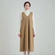 シューラルー(SHOO・LA・RUE)の【体型カバー】ケーブル柄の縦ラインですっきり見え キルティング風ジャンドレ13