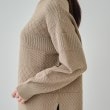 シューラルー(SHOO・LA・RUE)の【S-LL/洗える】編地いろいろ ケーブルニット17