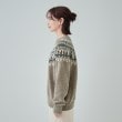 シューラルー(SHOO・LA・RUE)の【洗える】あたたかくて柔らかい もちもちモール柄ニット14