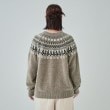 シューラルー(SHOO・LA・RUE)の【洗える】あたたかくて柔らかい もちもちモール柄ニット15