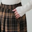 シューラルー(SHOO・LA・RUE)の大人が着たい 微起毛 チェック柄ガウチョパンツ13