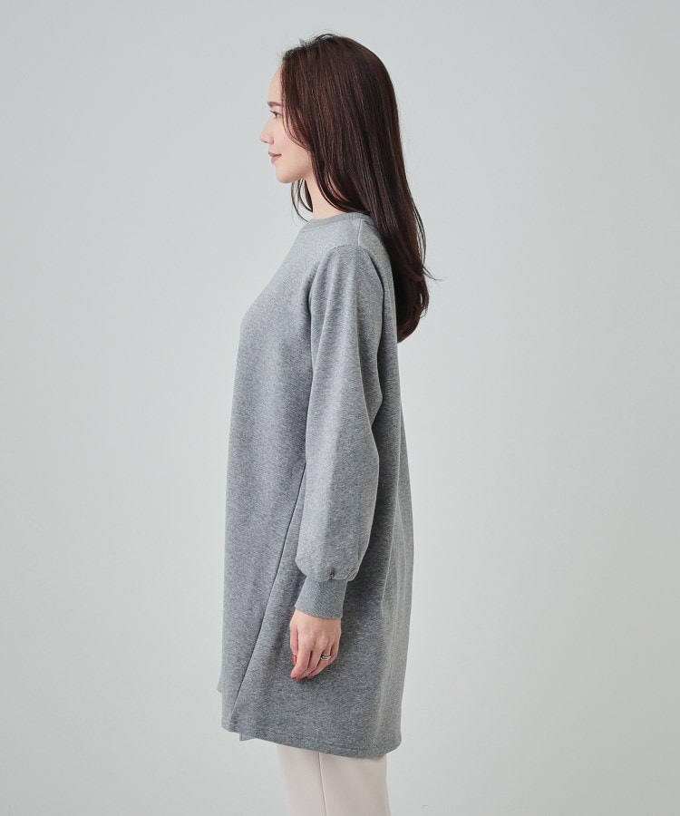 シューラルー(SHOO・LA・RUE)の【洗える】アシメデザインでこなれる 裏シャギーAラインチュニック14