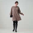 シューラルー(SHOO・LA・RUE)の【洗える】アシメデザインでこなれる 裏シャギーAラインチュニック10