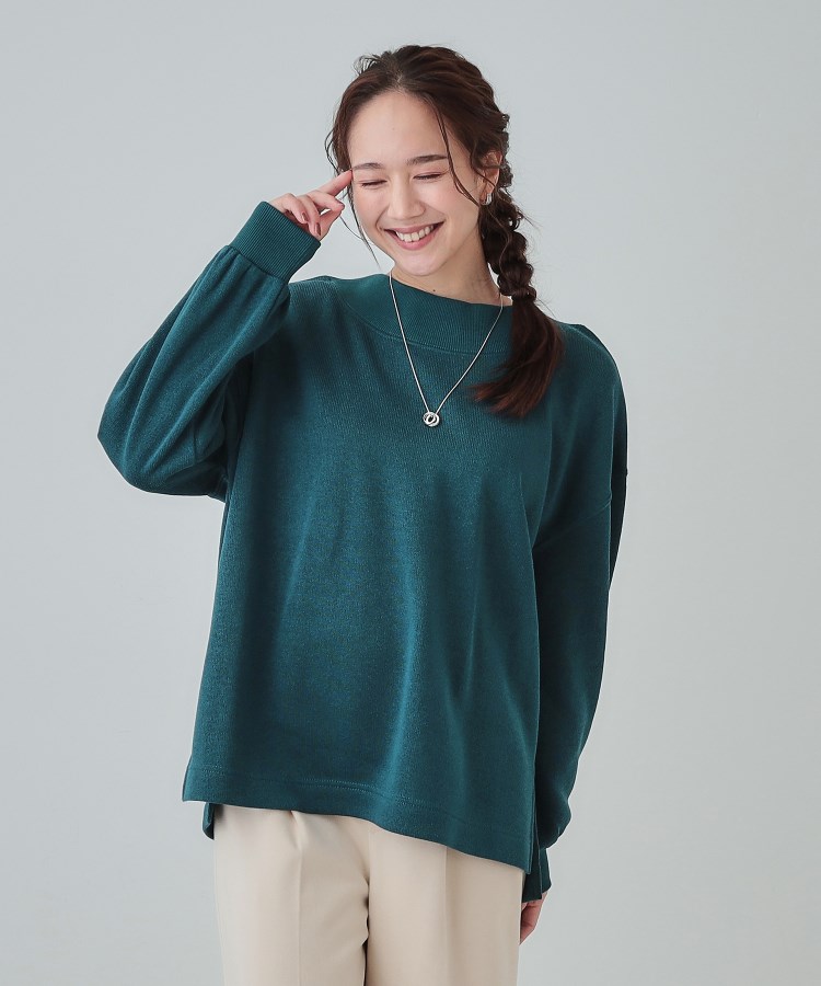 シューラルー(SHOO・LA・RUE)の【S-LL】大人カジュアルに オフネックニットソー9