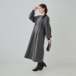 シューラルー(SHOO・LA・RUE)の【S-LL/洗える】女性らしいシルエットを演出　あったか裏毛 ウエストタックワンピース2