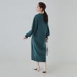 シューラルー(SHOO・LA・RUE)の【S-LL/洗える】女性らしいシルエットを演出　あったか裏毛 ウエストタックワンピース11